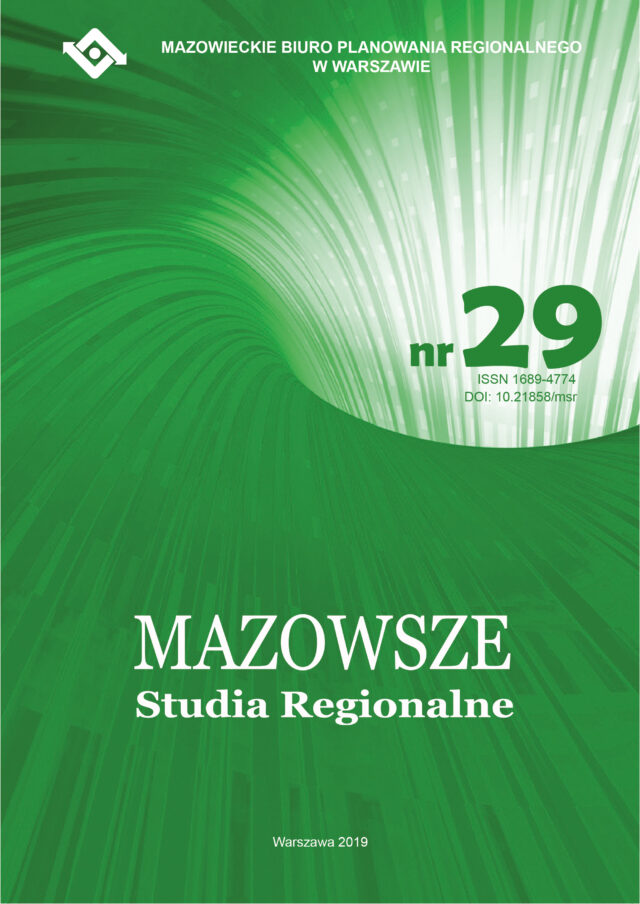 Mazowsze Studia Regionalne 2019/29