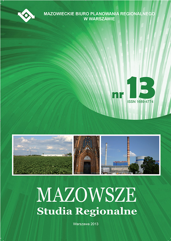 Mazowsze Studia Regionalne 2013/13