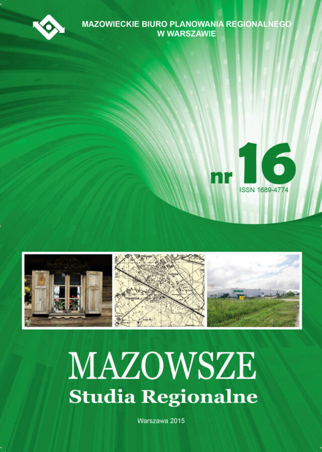 Mazowsze Studia Regionalne 2015/16